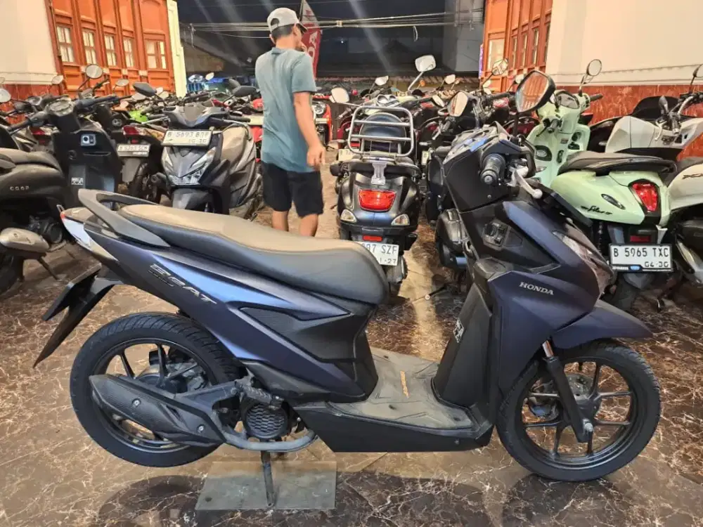 DP 1JUTA NEW BEAT KEYLES 2025 MOTOR MASIH BARU BANGET BISA CASH LENGKP