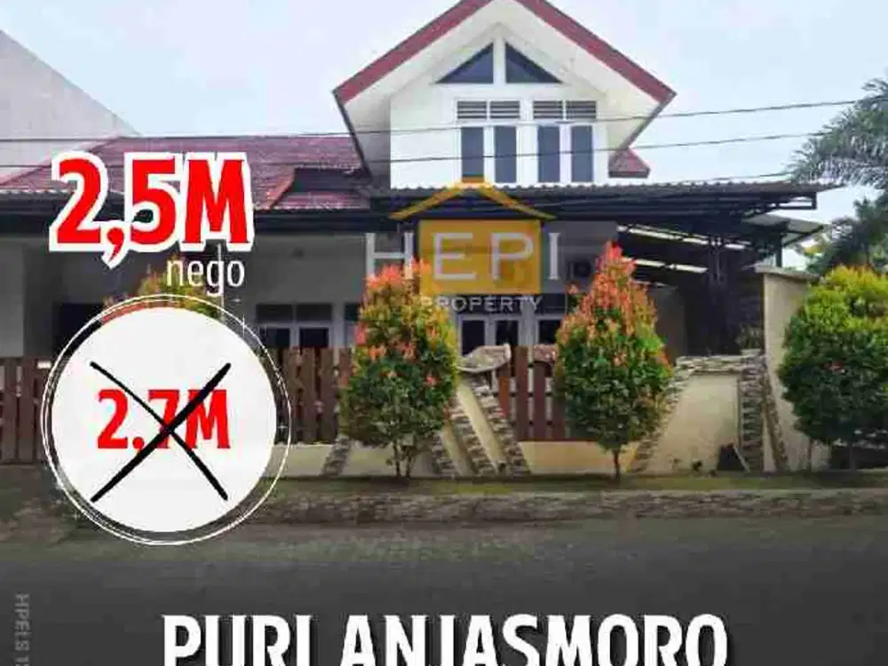 Di Jual Rumah Cantik di Puri anjasmoro Semarang