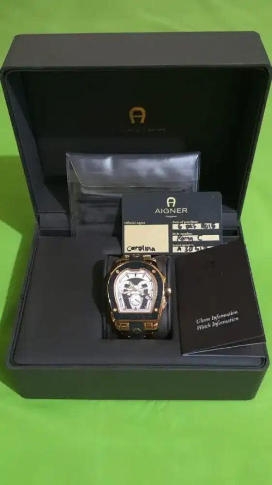 Jam tangan Aigner Roma Chronograp Original Limited Edition