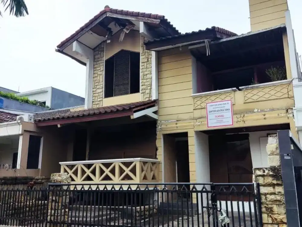 DIJUAL MURAH RUMAH PONDOK INDAH JL. GEDUNG HIJAU KEBAYORAN LAMA JAKARTA SELATAN