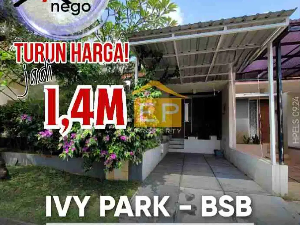 Di Jual Rumah Cantik Di IVY Park BSB Semarang
