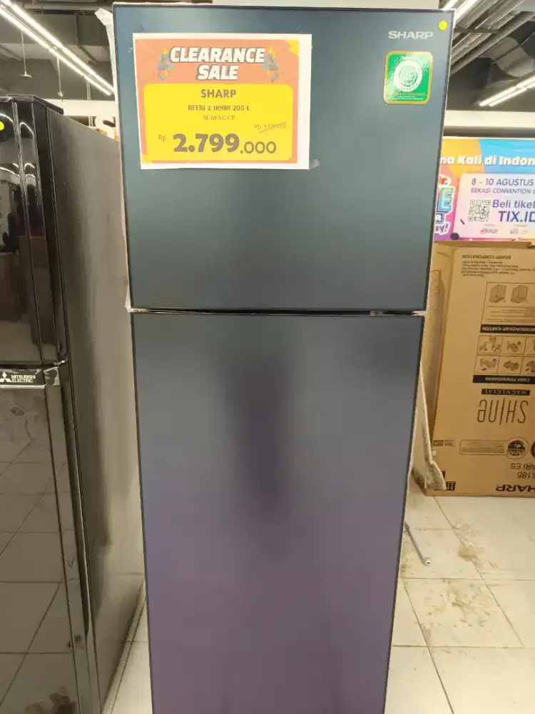 KULKAS SHARP REFRI 2 DOOR 205 L
