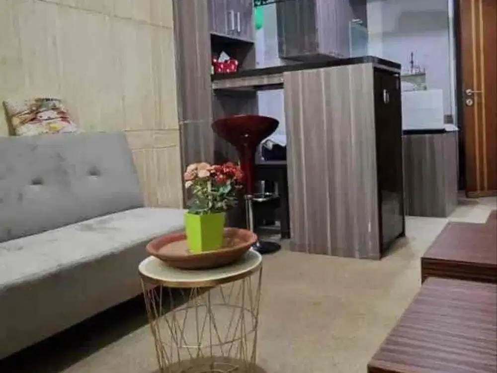 dijual murah apartemen puncak Kertajaya 2 br semi furnished