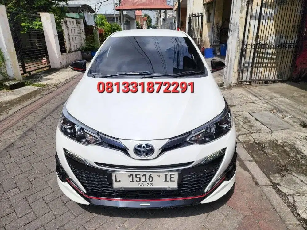 TOYOTA NEW YARIS 1.5 S TRD MATIC FACELIFT 2018 PUTIH SURABAYA