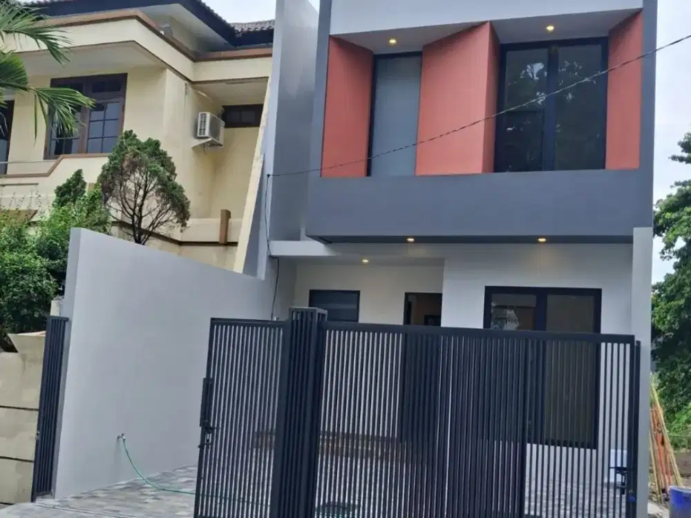 Rumah Manyar Jaya New Gress Minimalis Strategis Modern