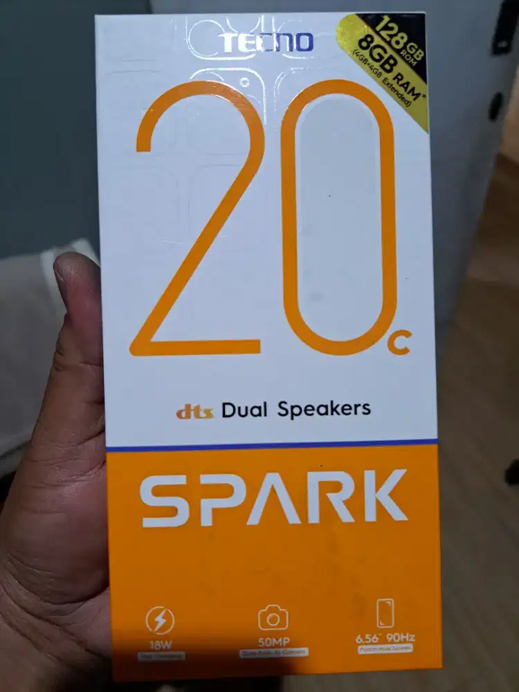 Tecno spark 20 C 8/128gb (extended4+4)
