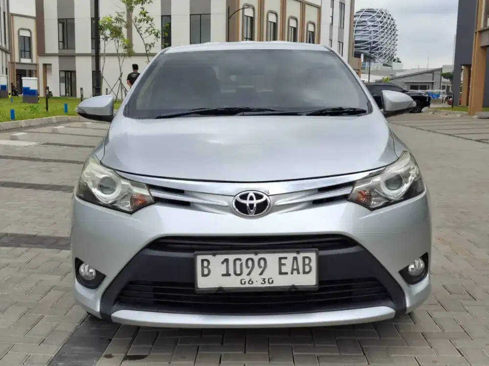 [ LOW KM 68rb ] Vios G AT 2015 Sikver