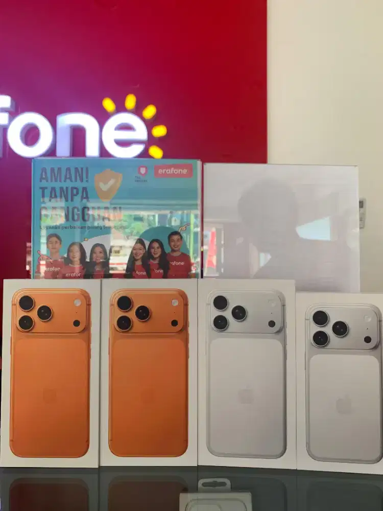 iPhone 17 Pro series 256GB Silver rare color resmi TAM