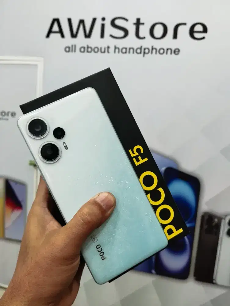 FOCO F5 White 12GB/256GB FULLSET Ori Bawaan