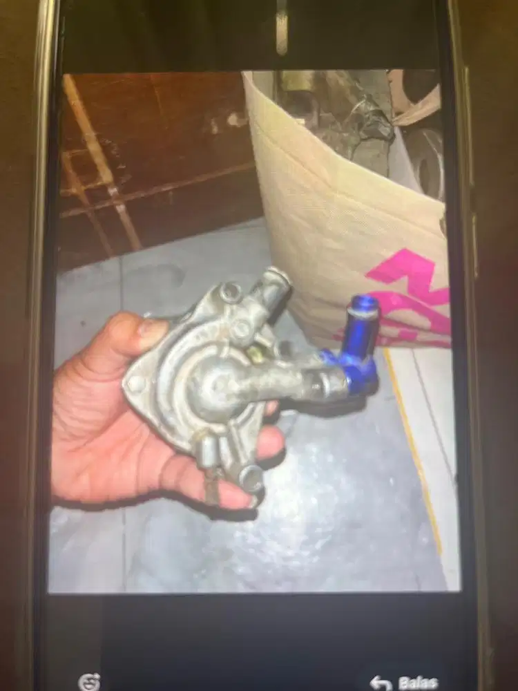 Mesin dan radiator vario