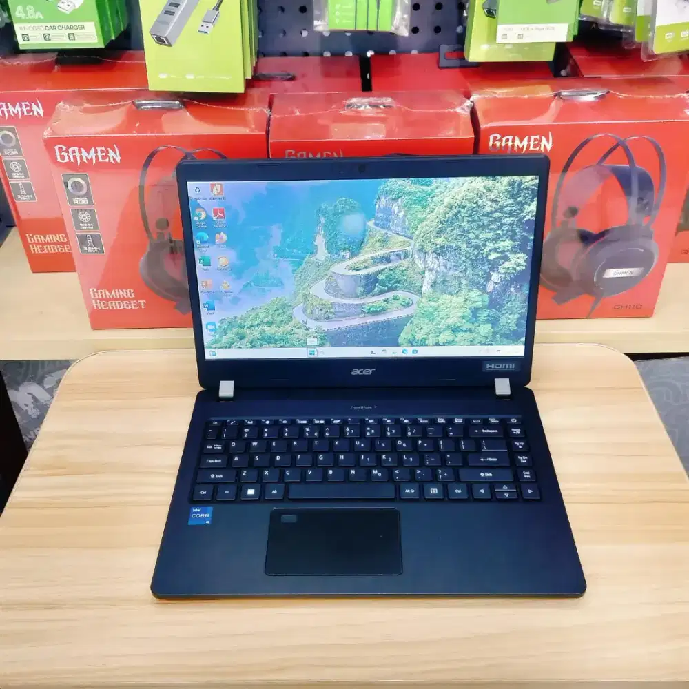 Acer P214 i5-1135G7 RAM 8GB SSD 512GB Kencang & Kokoh Like New