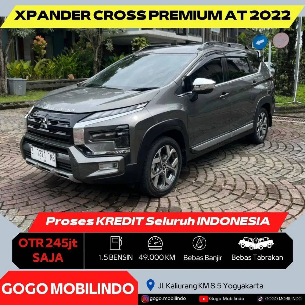 Mitsubishi Xpander Cross Premium CVT Matic 2022 Dp Minim ISTIMEWA