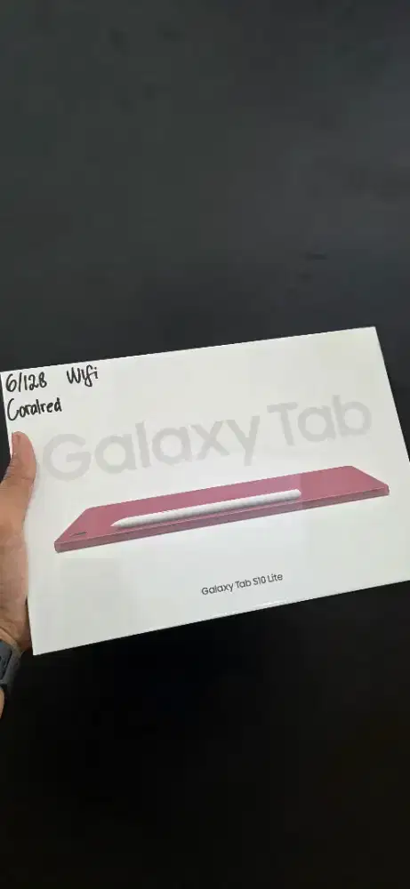 (READY STOK) SAMSUNG GALAXY TAB S10 LITE CORAL RED GARANSI RESMI SEIN