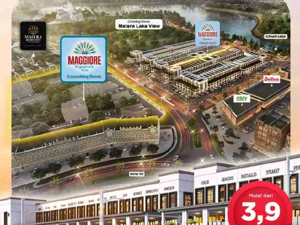 Ruko Baru Maggiore Signature West Gading Serpong
