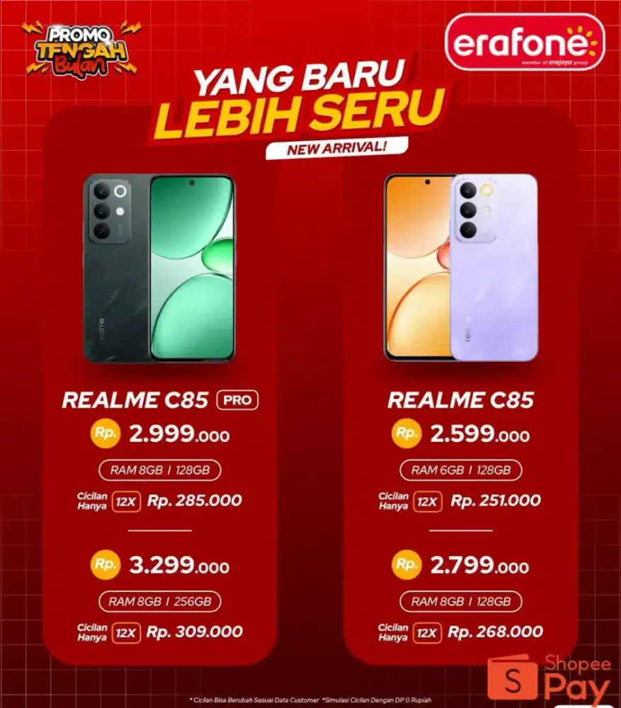 KREDIT CICIL HP PAKEK KTP SAJA. REALME