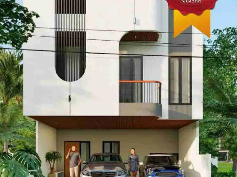 Rumah Baru 3 Lantai Di Matraman (Akses 2 mobil) Di Utan Kayu Jakarta Timur, Dekat Jakpus