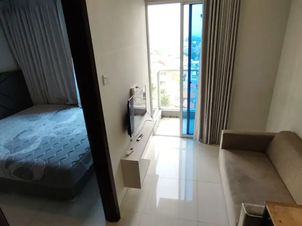 Disewakan 1 Kamar Tidur Furnish Di Apartemen Puri Mansion Ukuran 37 m2 Harga Termurah 38 Juta/Tahun Saja