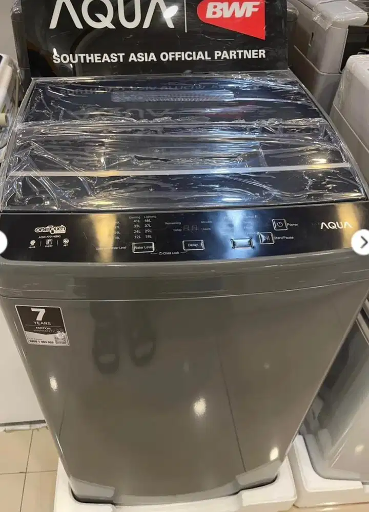 Mesin Cuci AQUA 1 Tabung 7KG Tipe AQW 77D