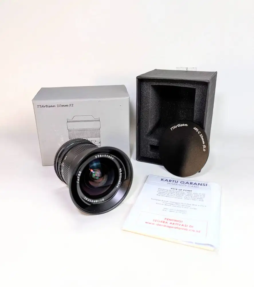 Lensa Sony TTArtisan 10mm APS-C F2.0 Lens Camera For Sony E Mount
