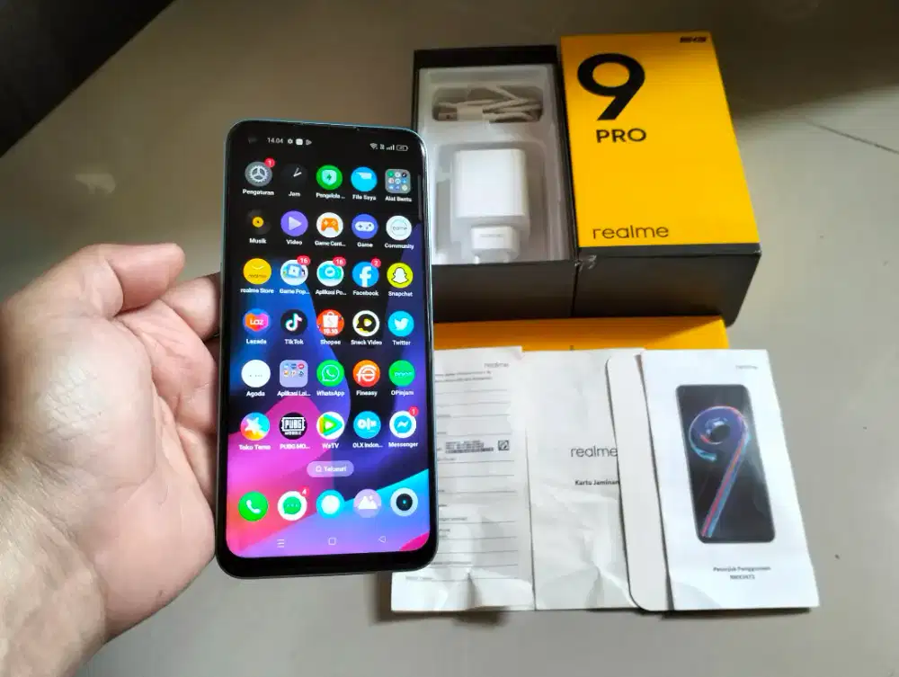 BU REALME 9 PRO 5G RAM 8GB+4GB/128GB 6,6in Finger 64MP Snapdragon NFC