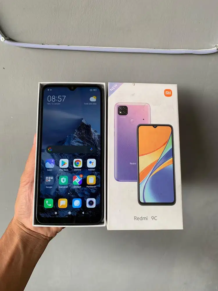 Redmi 9C 4/64 fullshet ori nominus segel