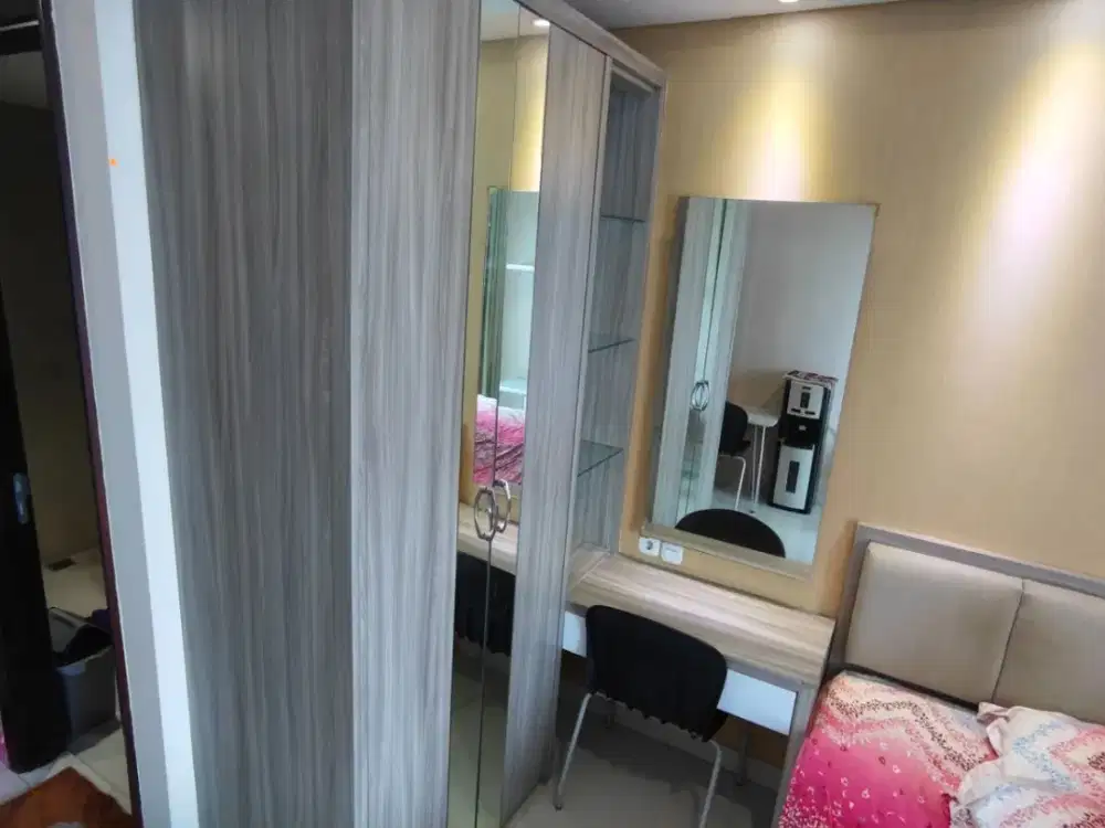 Disewakan Apartemen Unit Studio Di Puri Mansion Luas 26 m2 Full Furnish View Cakep Harga Termurah 31,5 Juta/Tahun