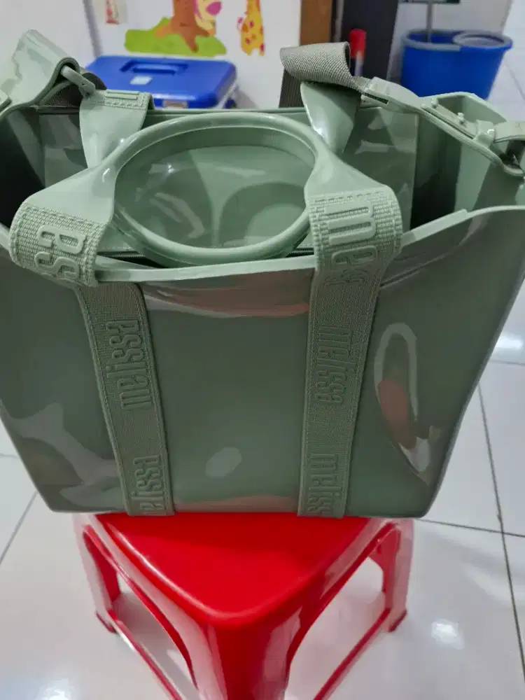 Tas mellisa hijau sage