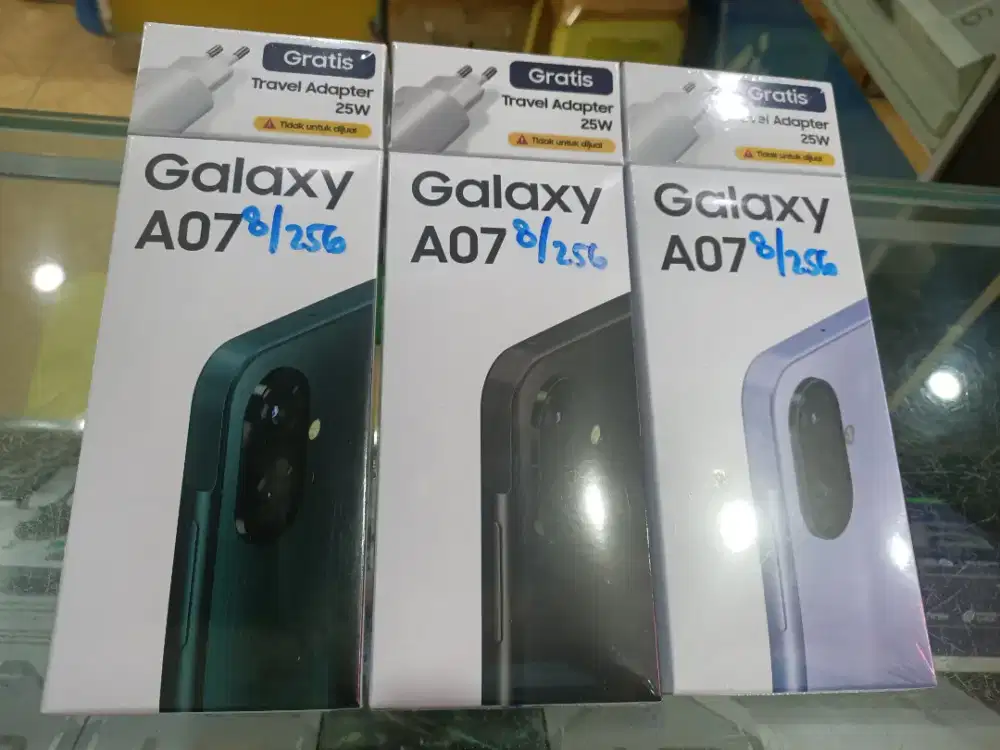 Galaxy a07 4/64 4/128 6/128 8/256 garansi resmi no repack