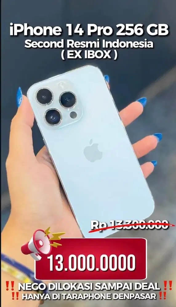 IPHONE 14 PRO 256GB SECOND IBOX