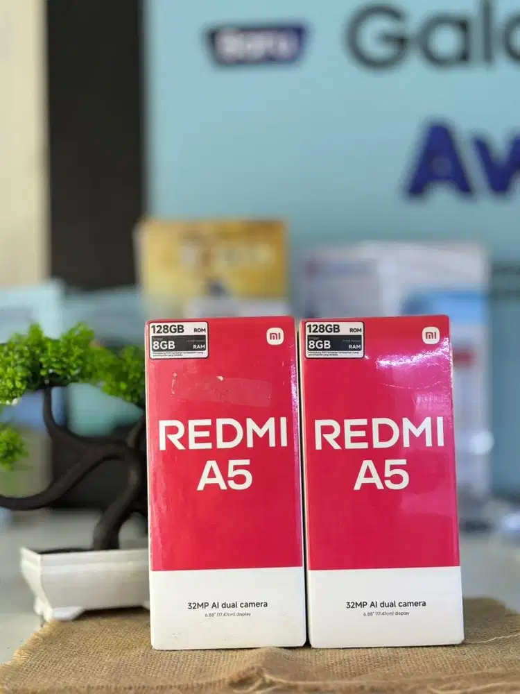 REDMI A5 4/128 BARU RESMI GARANSI BISA KREDIT BISA DIANTAR