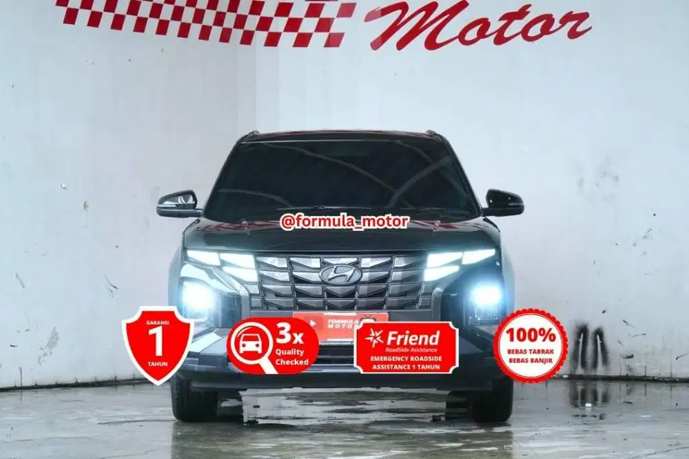 Hyundai Creta Trend Matic IVT tahun 2023 hitam creta AT DP minim 29 jt