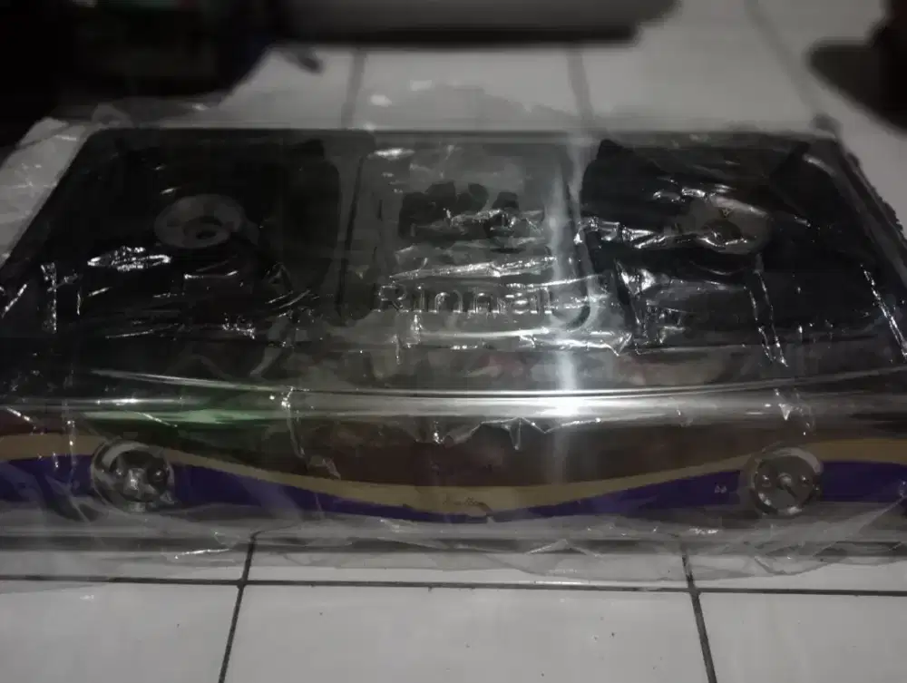 Kompor rinnai 2 tungku baru ,mulus