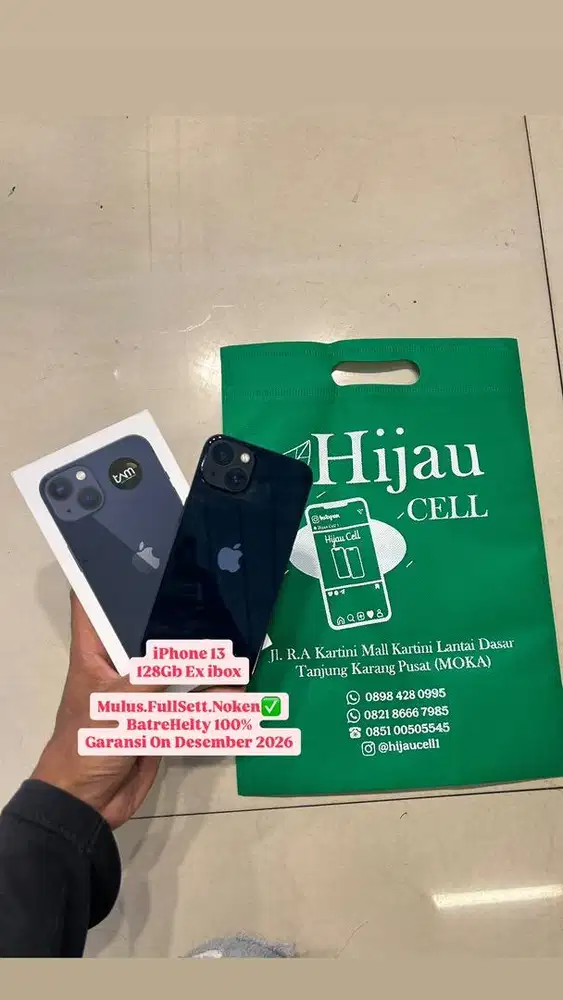 iPhone 13 internal 128Gb Ex ibox