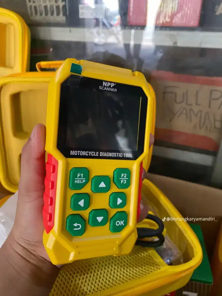 SCANER NPP(alat mendeteksi kerusakan sepeda motor)