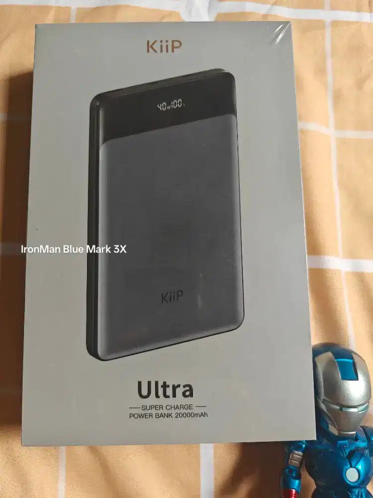 KIIP E14 Power Bank 20000mAH fast charger 45w Powerbank LED Display