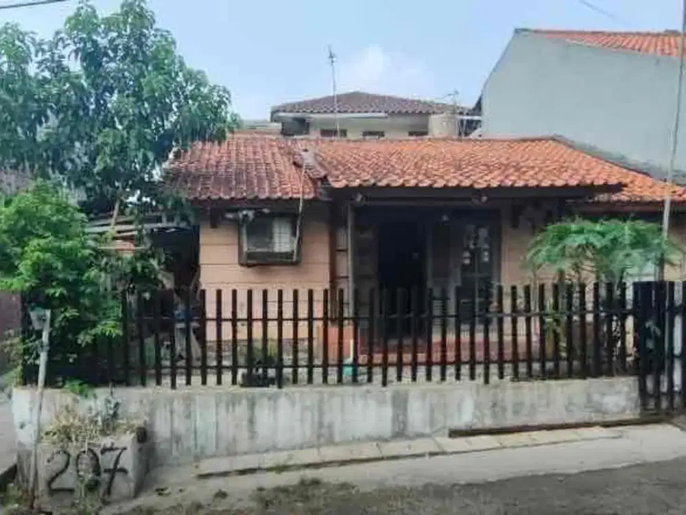 dijual rumah murah harga dibawah pasaran di perumahan bumi daya, kel. cinere, kec. cinere, kota depok