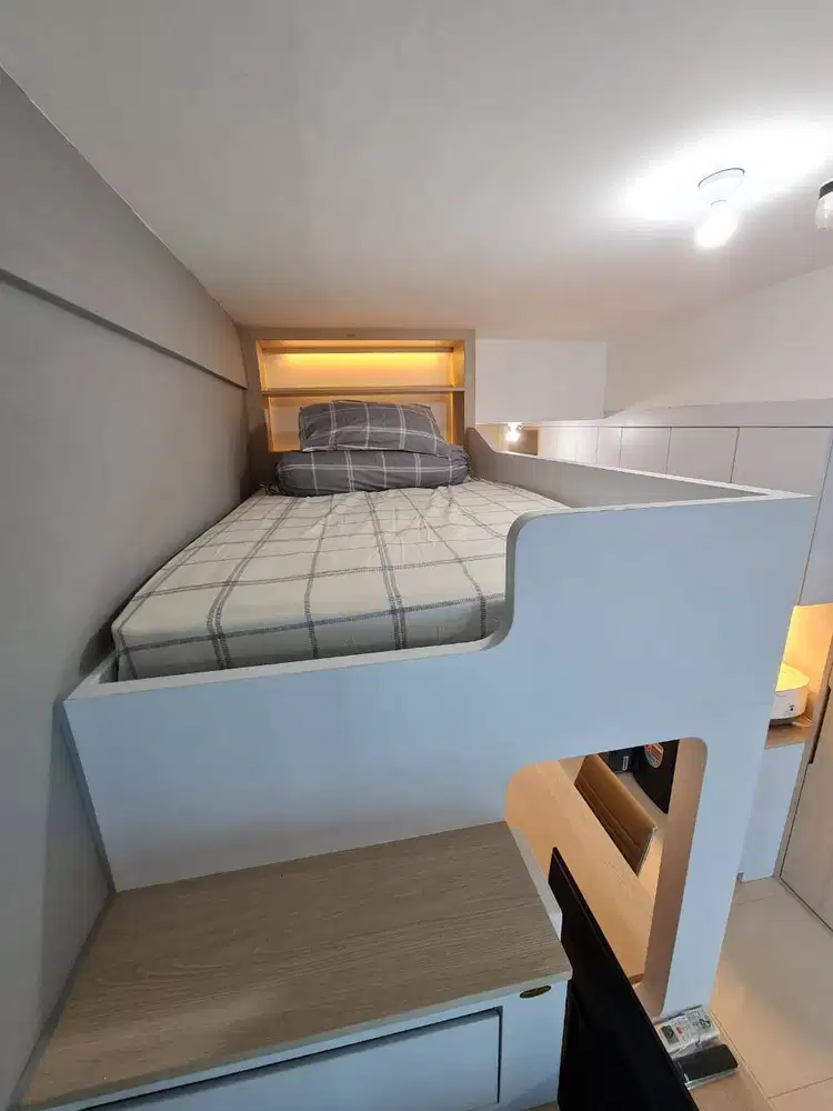 DIJUAL APARTEMEN AMOR PAKUWON CITY MALL LANTAI 15 FURNISHED