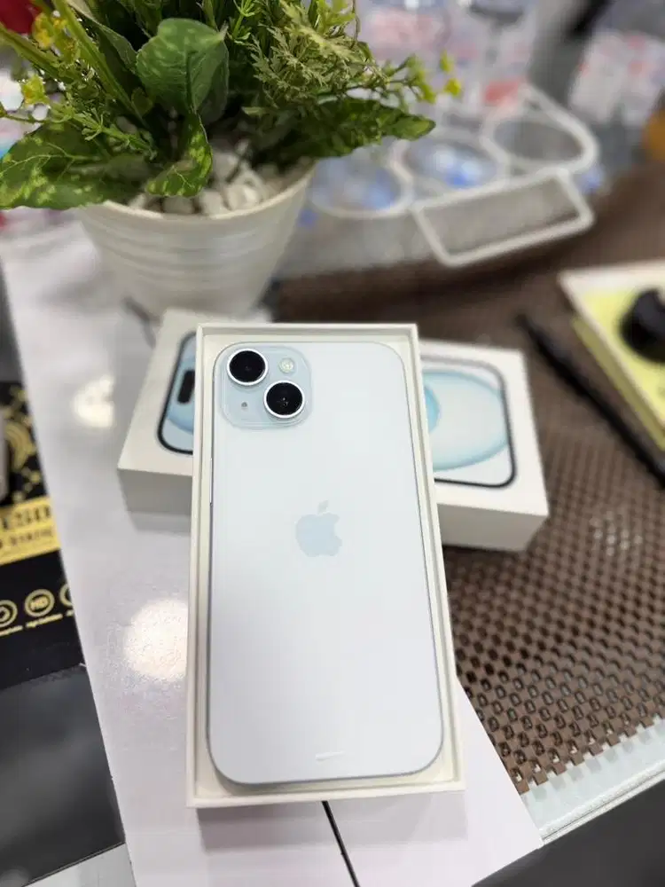 iPhone 15 128 ice blue iBox