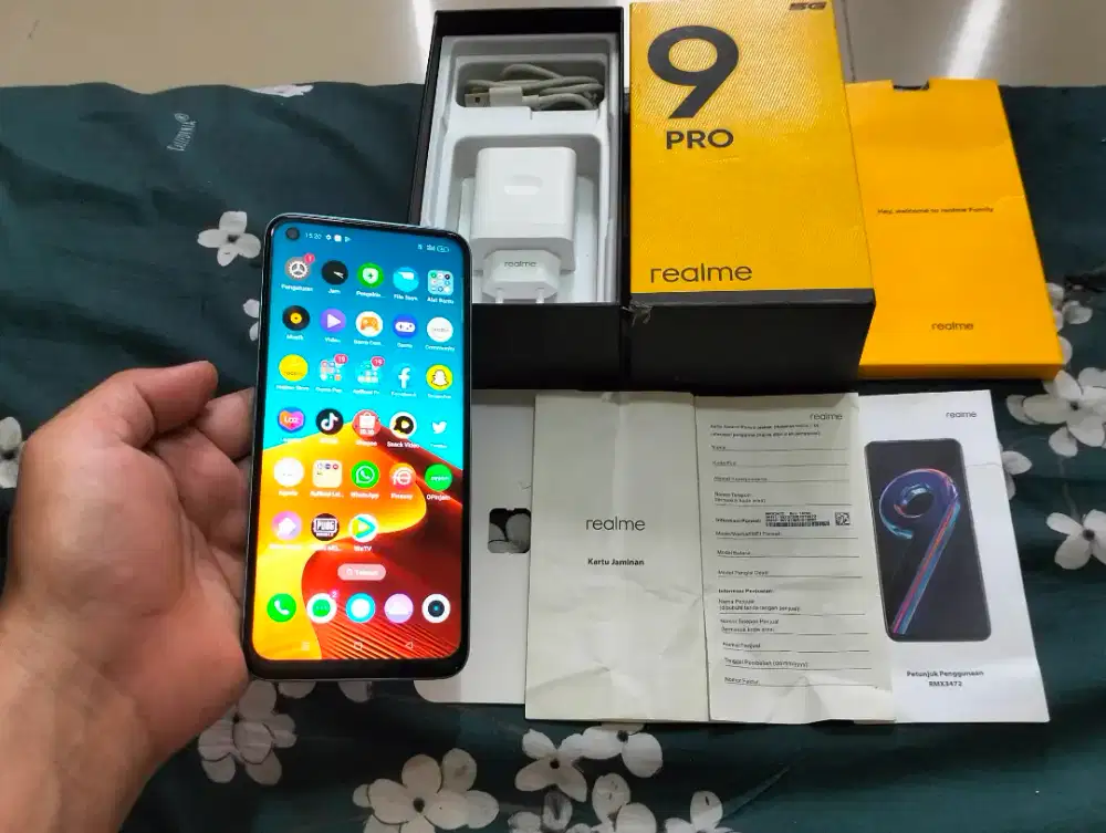 BU REALME 9 PRO 5G RAM 8GB+4GB/128GB 6,6in Finger 64MP Snapdragon NFC