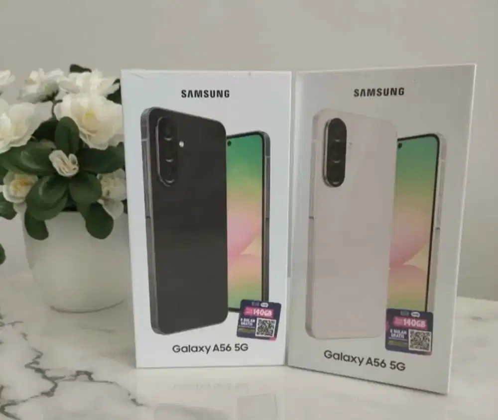 New Samsung Galaxy A56-5G Ram 12/256 GB Garansi Resmi 1 Tahun