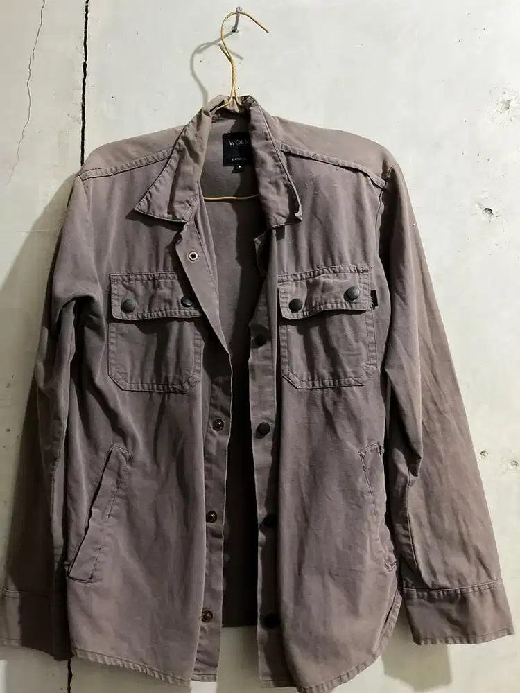 Jaket Canvas Wolv Abu