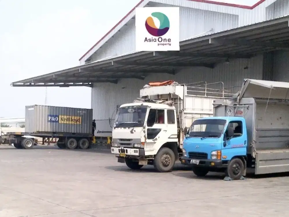 Di jual / sewa gudang lb 4000 m2 lt 7559 m2 di kawasan KITIC Cikarang