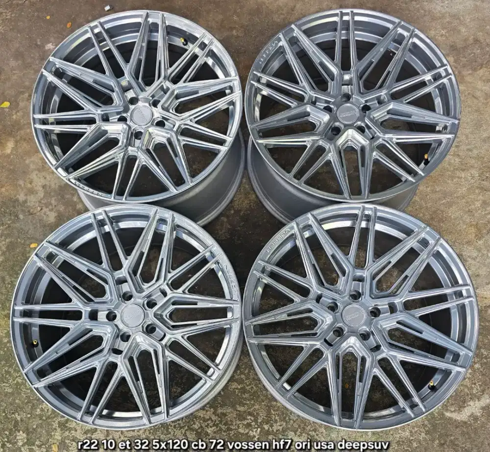 Velg ring 22 original vossen hf7 pcd 5x120 made in usa