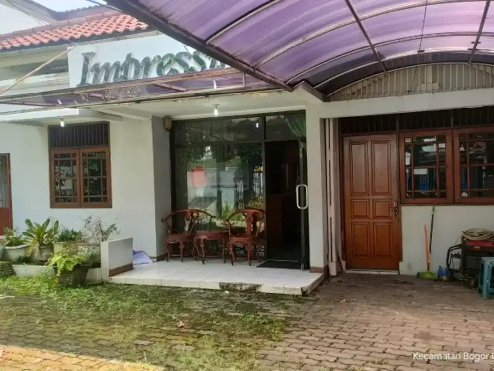 Sewa Rumah cocok untuk usaha strategis jalan raya Bangbarung Bogor