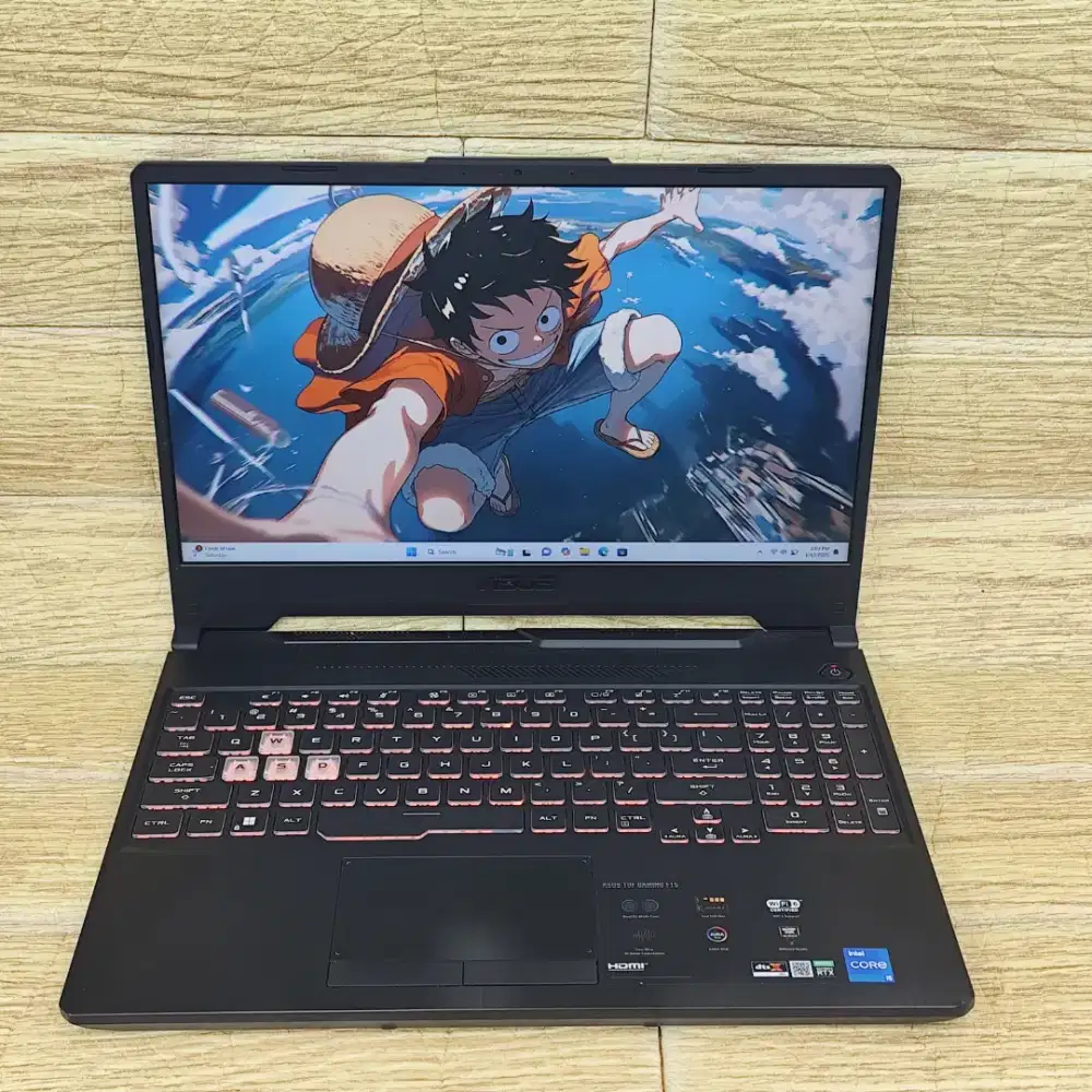 ASUS TUF GM F15 FX506HC Core I5-11400H RAM 8GB SSD 512GB RTX 3050