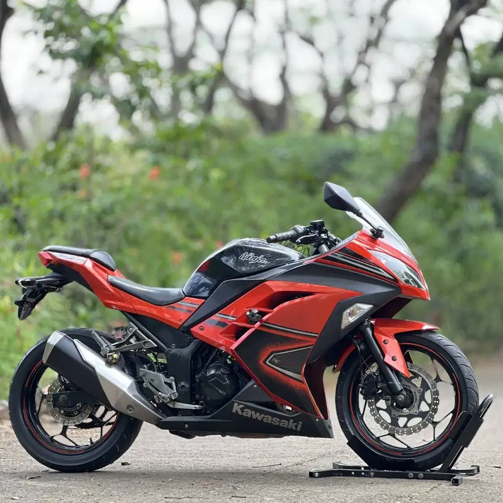 KAWASAKI NINJA 250 FI ABS OLD ORANGE 2013 KM 18K PAJAK ON SIAP GASPOL