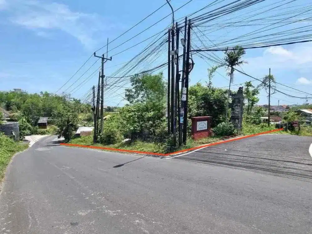 Tanah MURAH Lingkungan Villa Jl Utama Goa Gong Ungasan