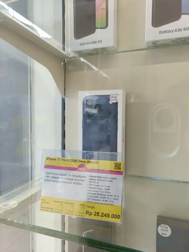 Kredit Kredivo iPhone 17 promax 512GB Bunga 0 Tanpa Dp