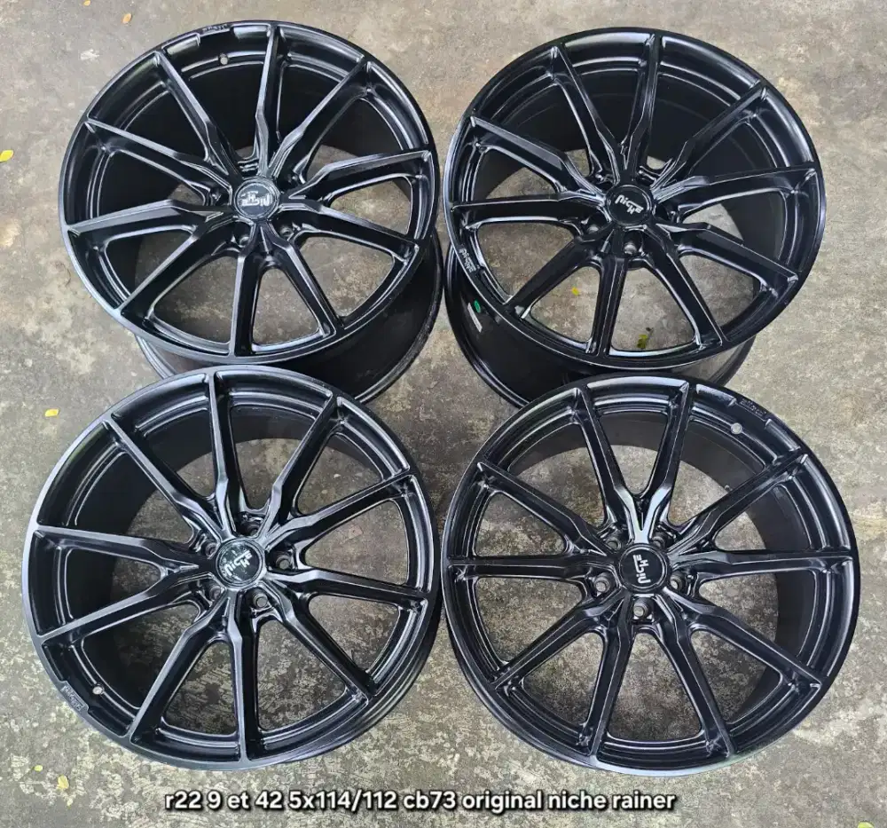 Velg ring 22 original niche rainer pcd 5x114/112
