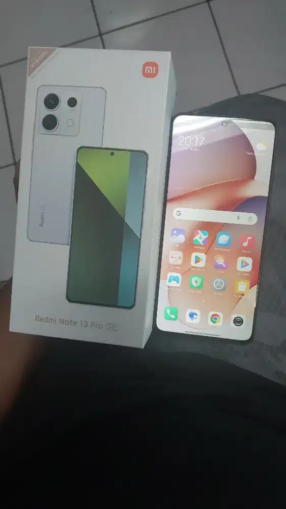 Xiaomi redmi note 13 pro 5G 8/256 lengkap minus